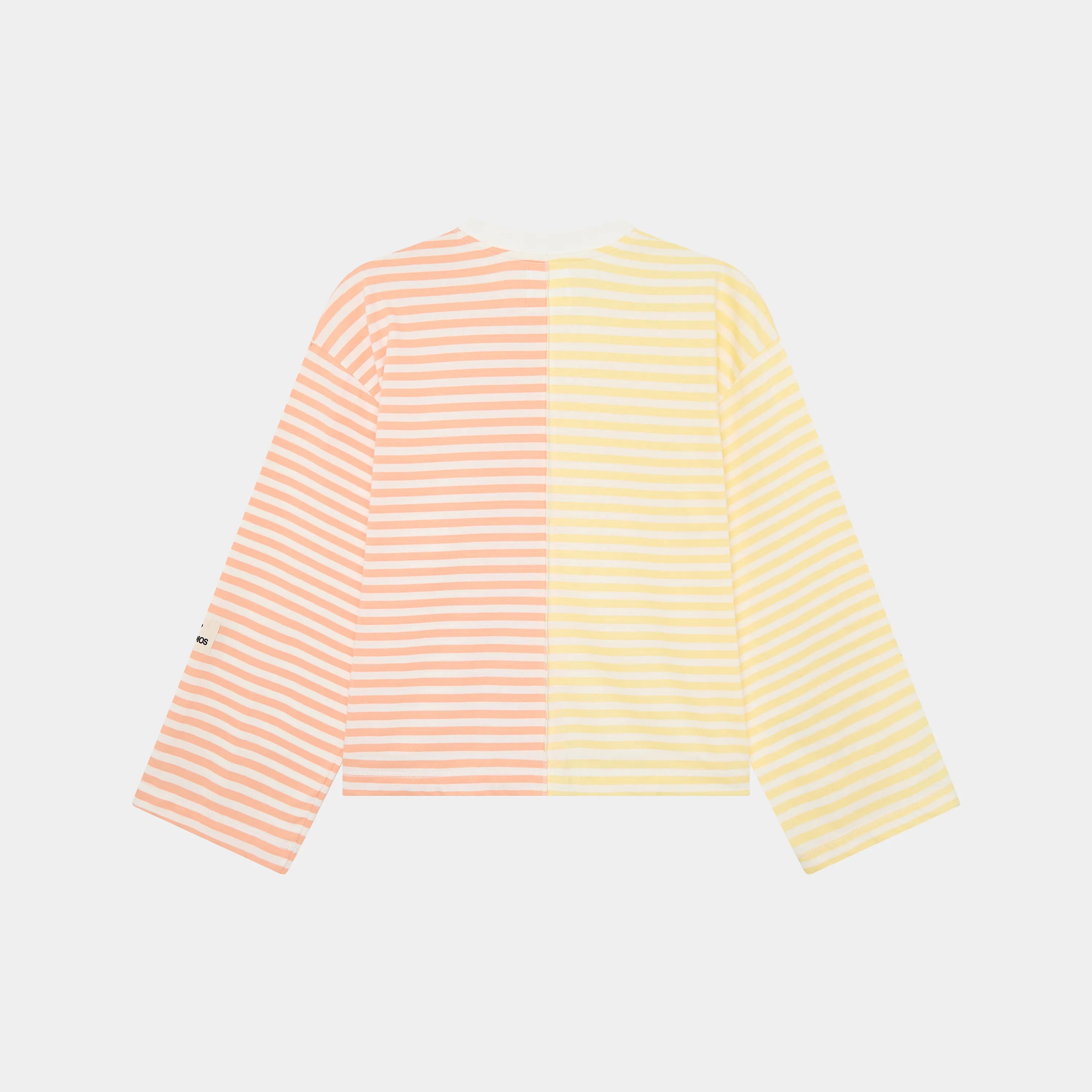 Roguish Striped Long Sleeve Yellow Long Sleeve eme   