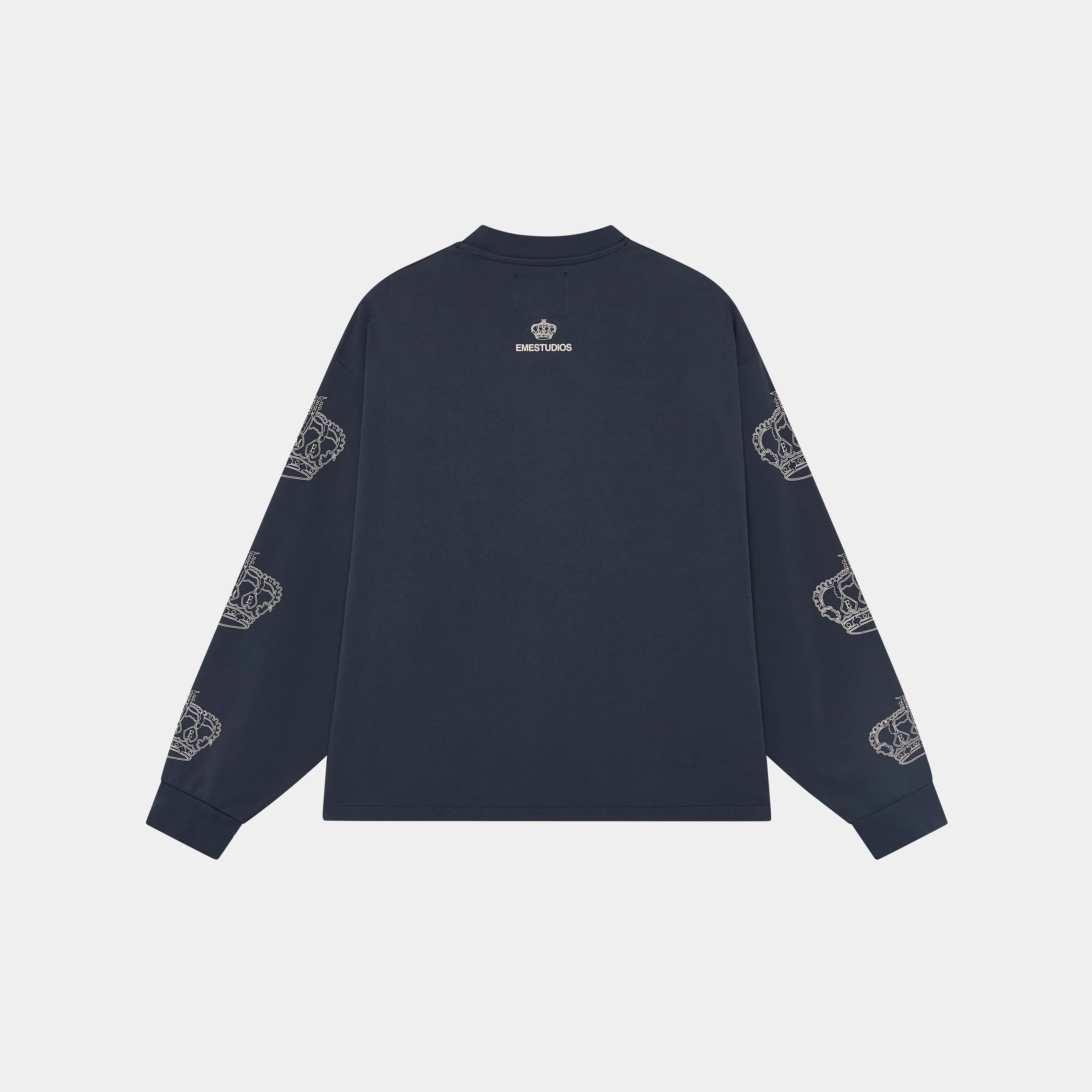 Crown Navy Long Sleeve Long Sleeve eme