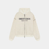 Capri Off Sand Full Zip Hoodies Eme Studios
