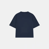 Flag CPH Navy Cropped Tee Camiseta eme