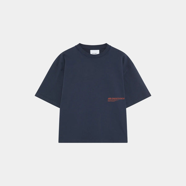 Roots Navy Oversized Tee Camiseta eme