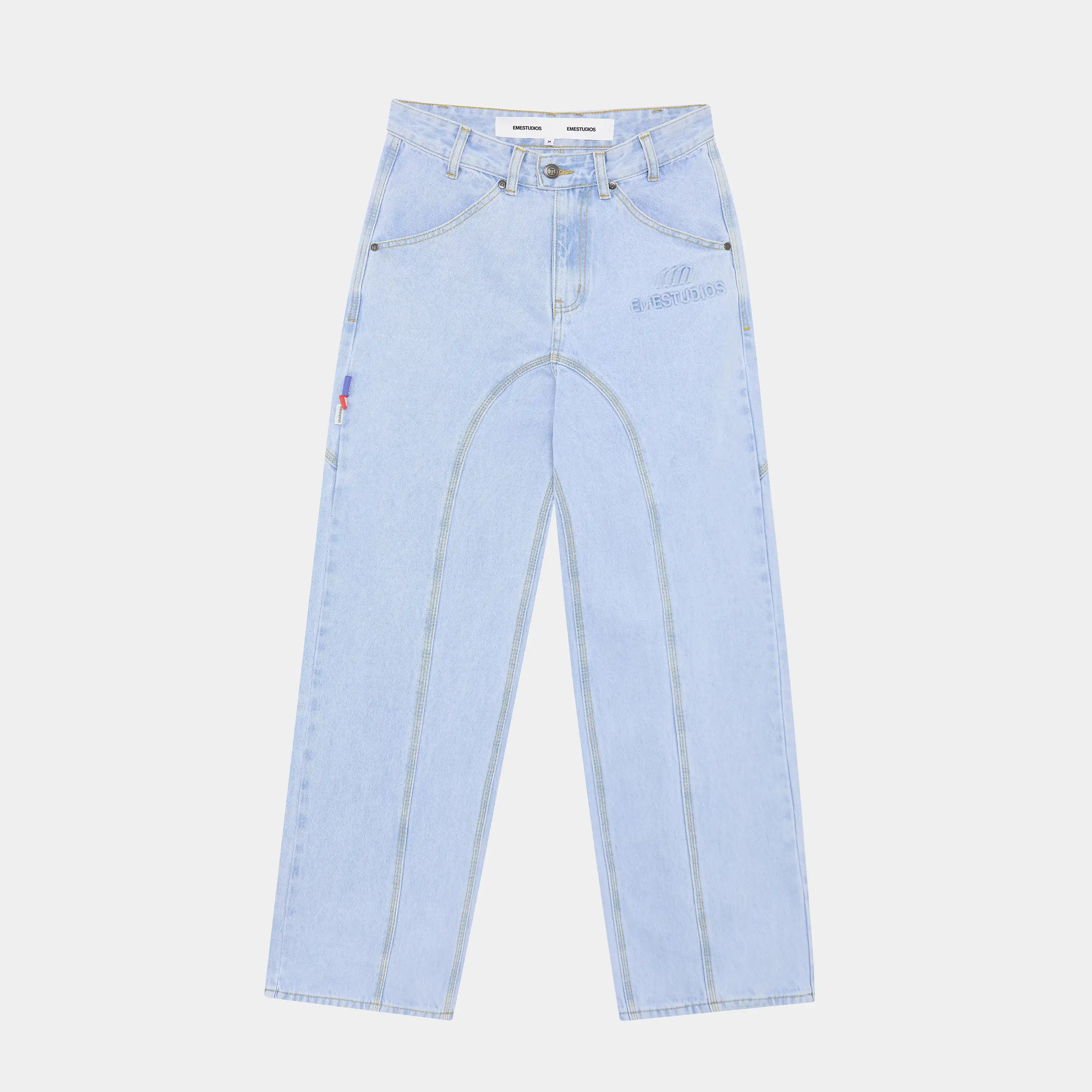 Eddy Pale Denim Baggy Jeans Pants eme