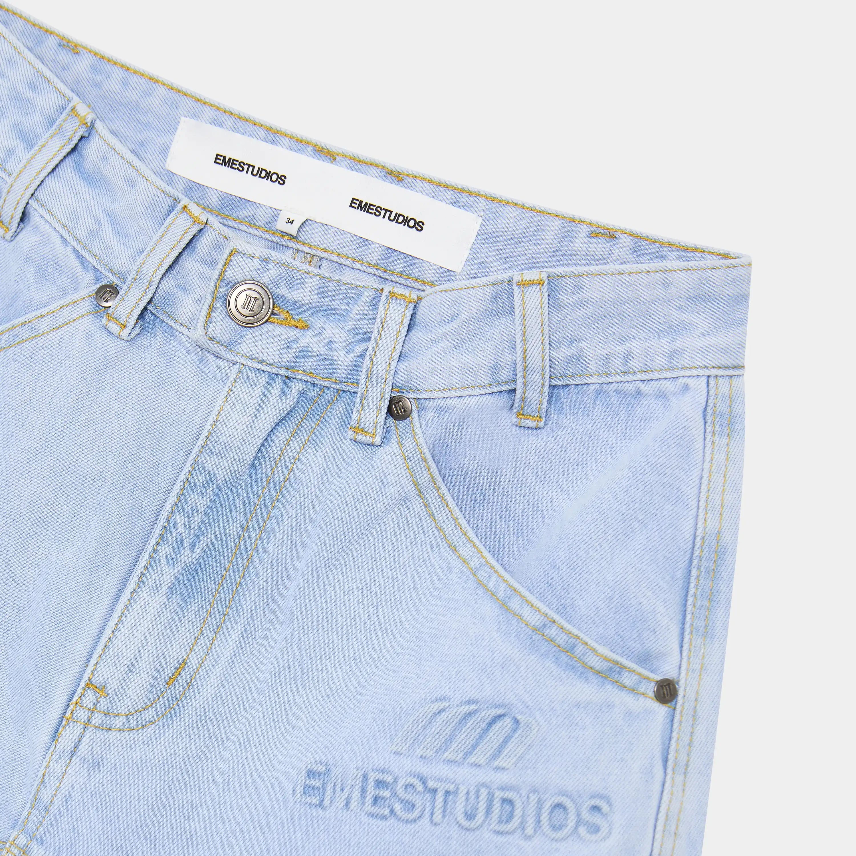 Eddy Pale Denim Baggy Jeans Pants eme