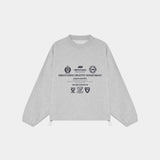Chancellor Heather Grey Crewneck Sweatshirts Eme Studios
