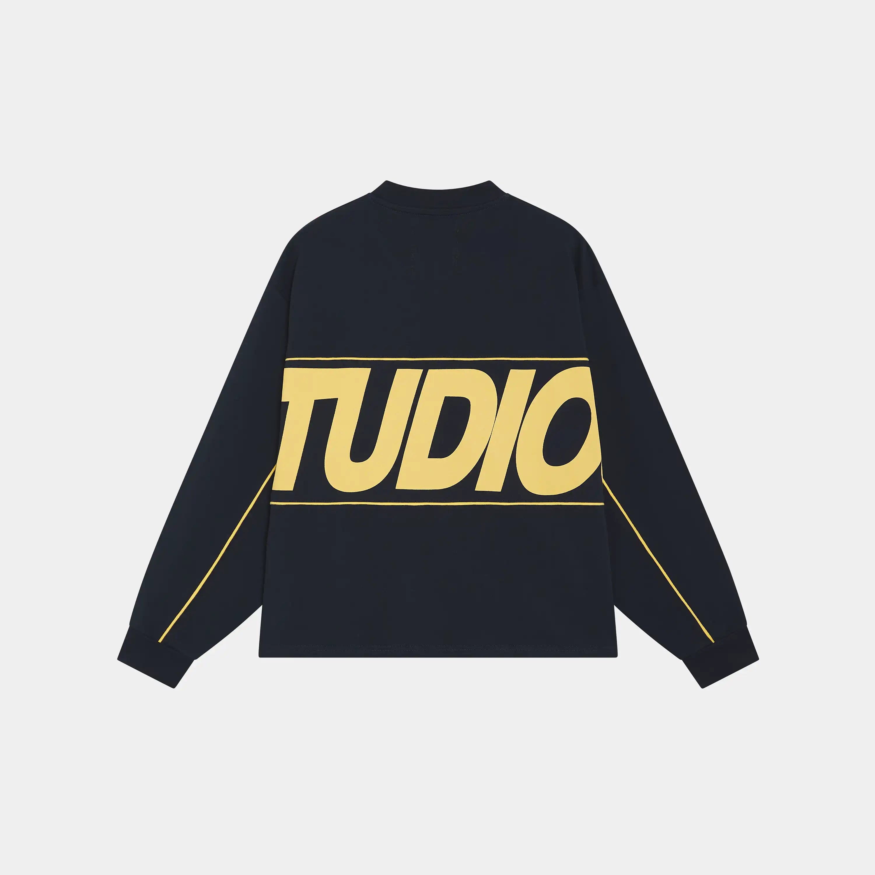 Crossline Navy Long Sleeve T-shirts eme