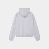 Ssamo Heather Grey Oversized Hoodie Hoodies Eme Studios