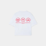 Stamp Pearl Oversized Tee T-shirts Eme Studios