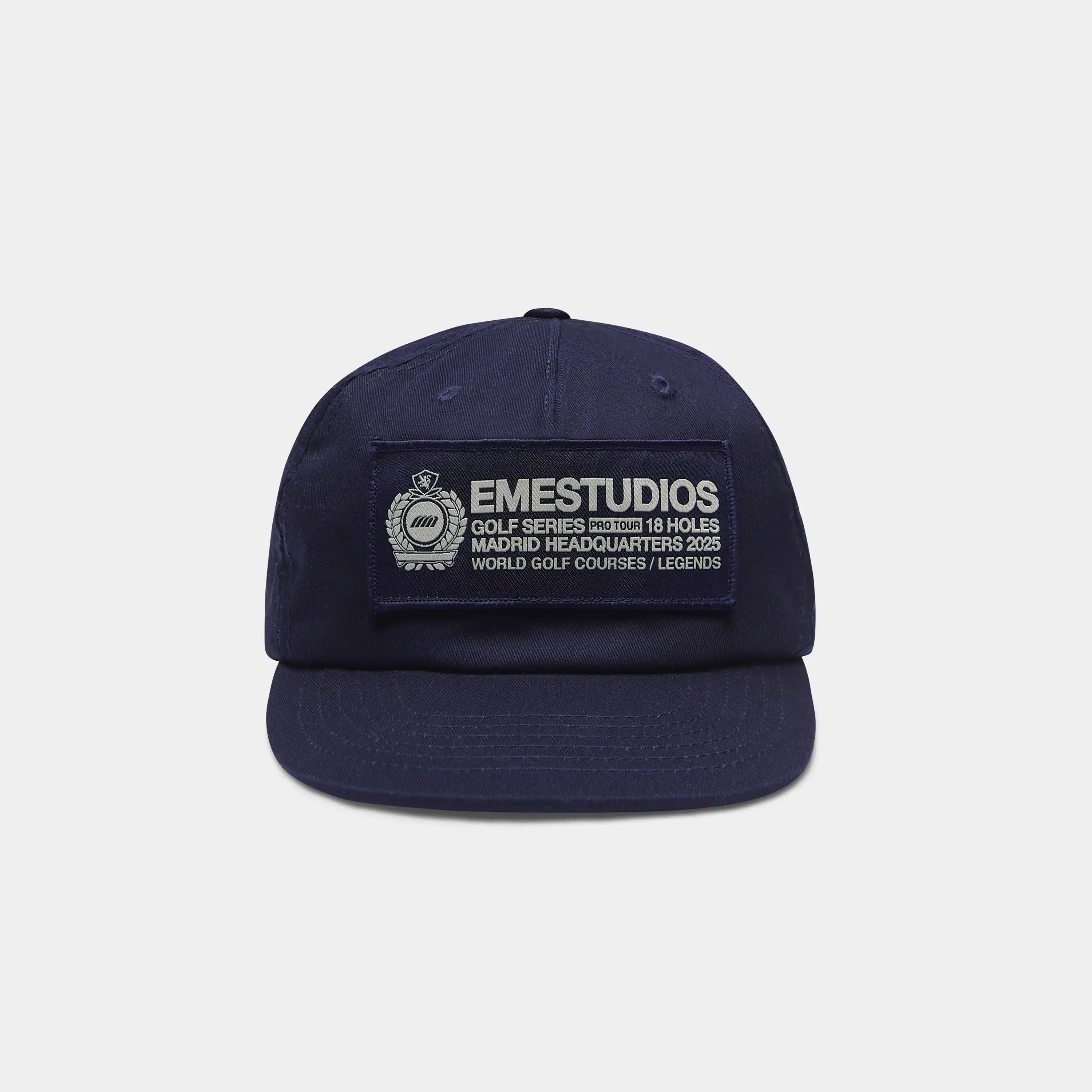 Golf Series Navy Cap Headwear Eme Studios