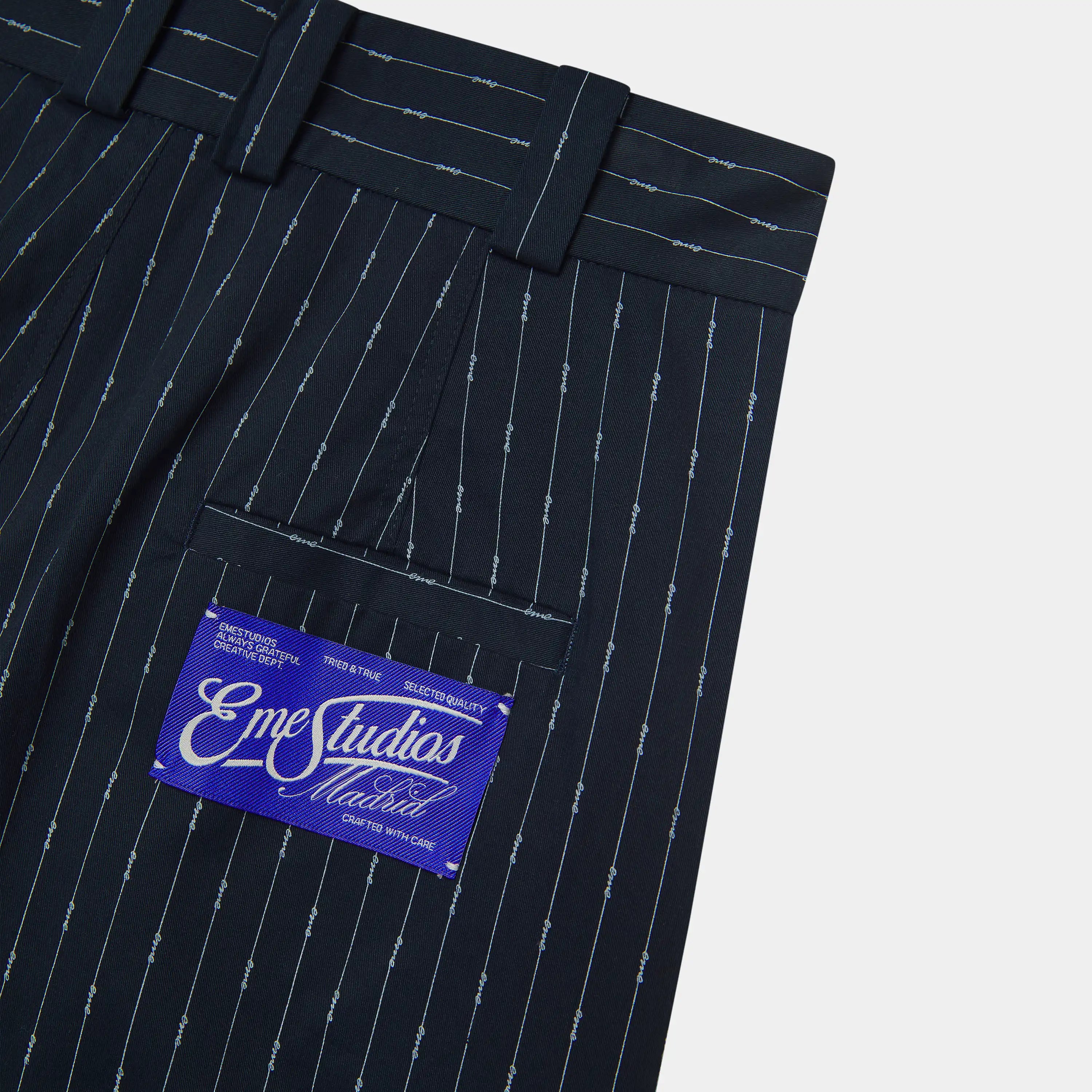 Alt Navy Tailored Pant Pants Eme Studios