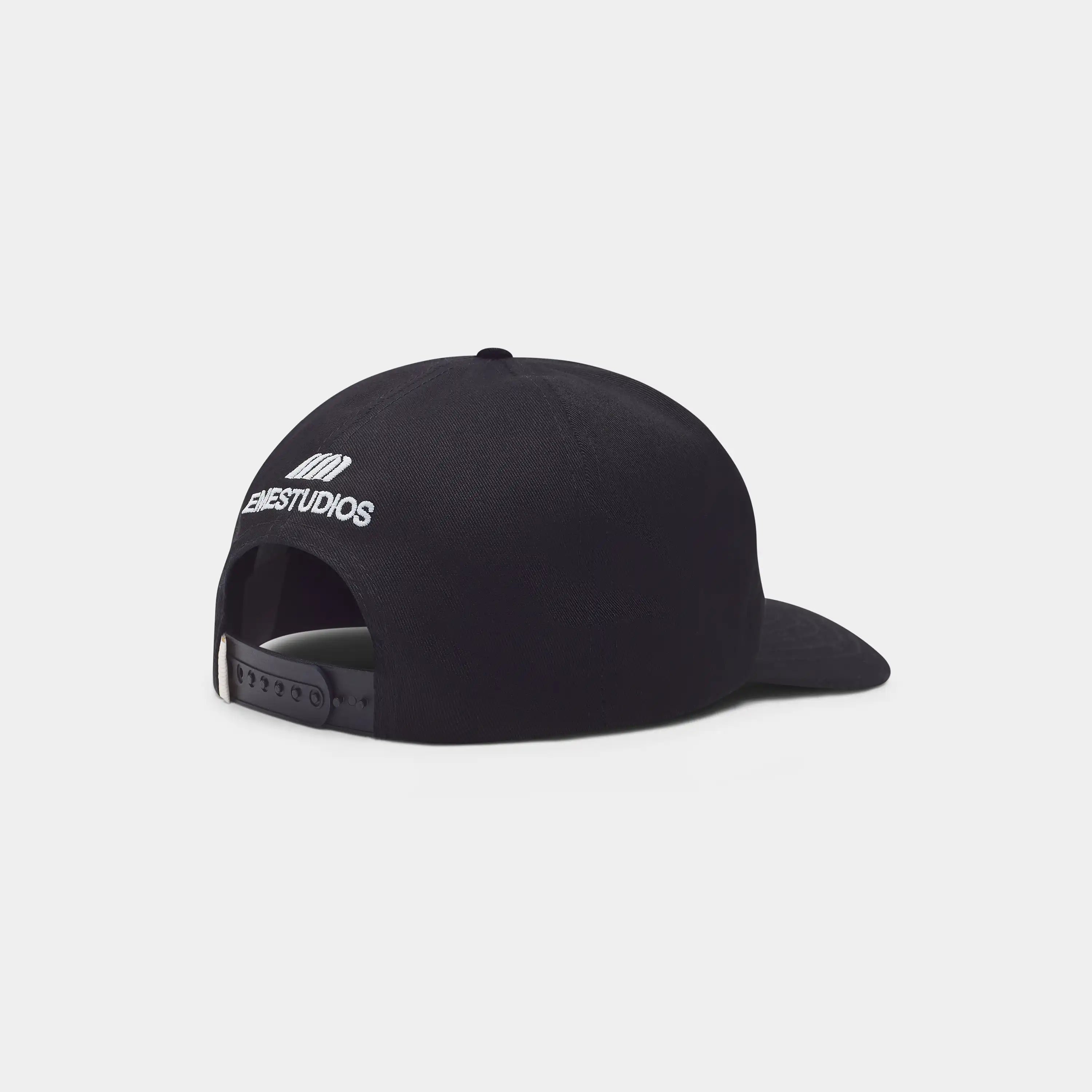 Half Black Cap Headwear Eme Studios