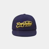 Lister Navy Cap Headwear Eme Studios