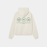 Stamp Off Sand Oversized Hoodie Hoodies Eme Studios