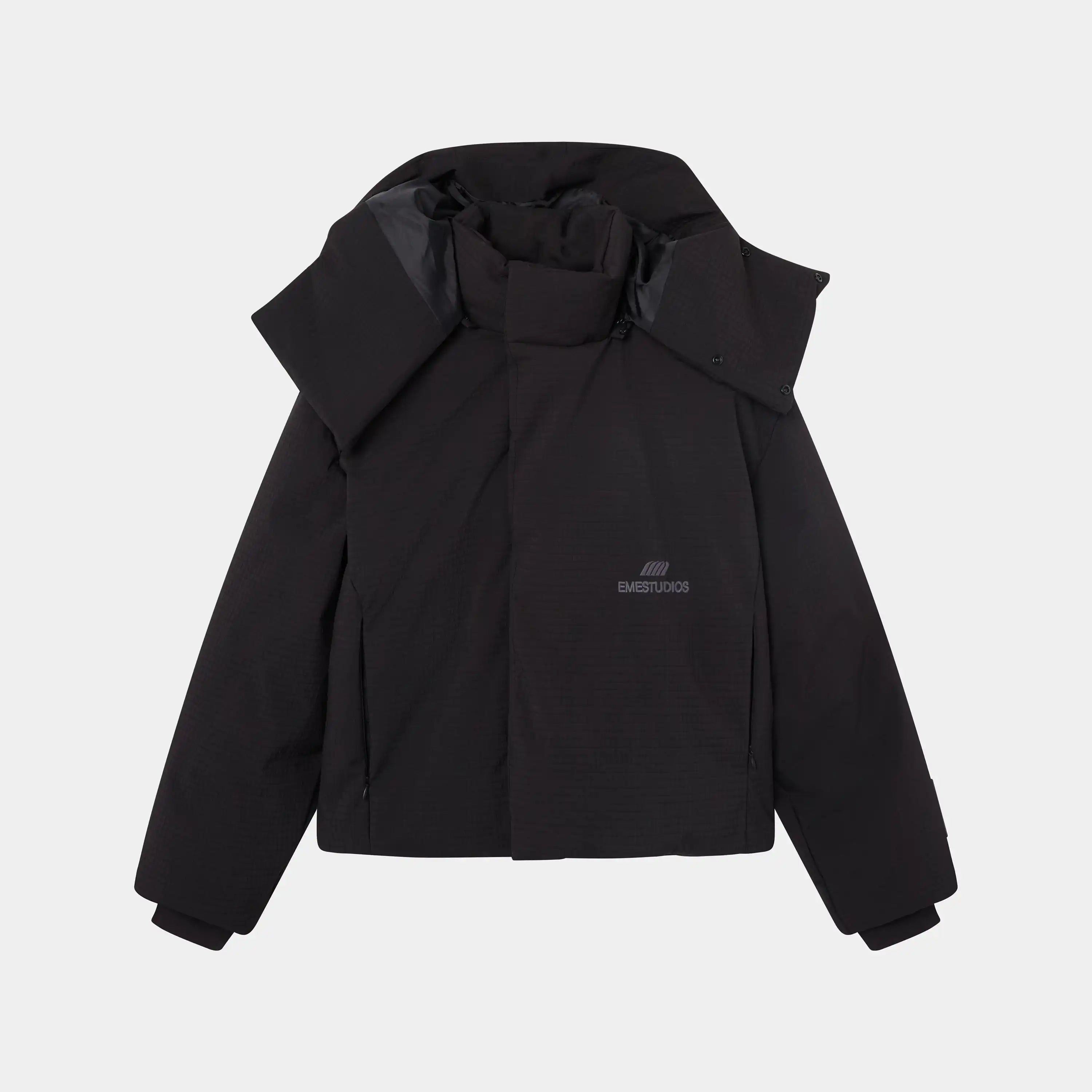 Gift Ripstop Black Puffer Outerwear Eme Studios