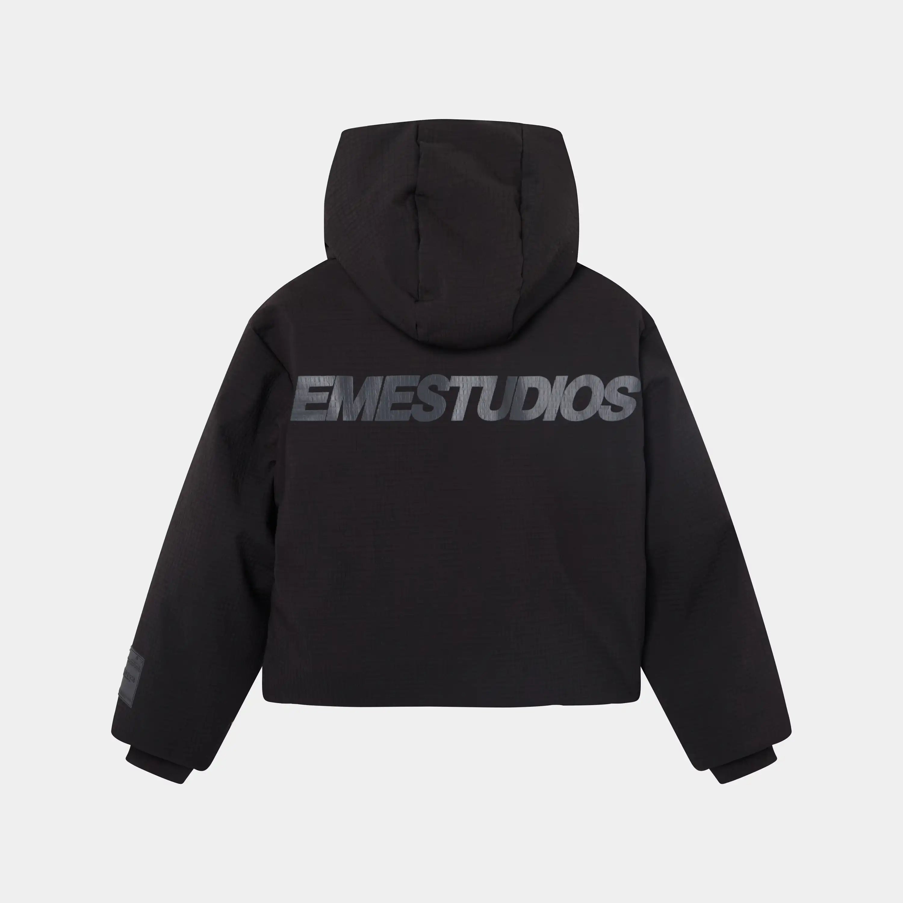 Gift Ripstop Black Puffer Outerwear Eme Studios