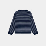 Pinstripe Night Sky Knit Sweater Knitwear Eme Studios