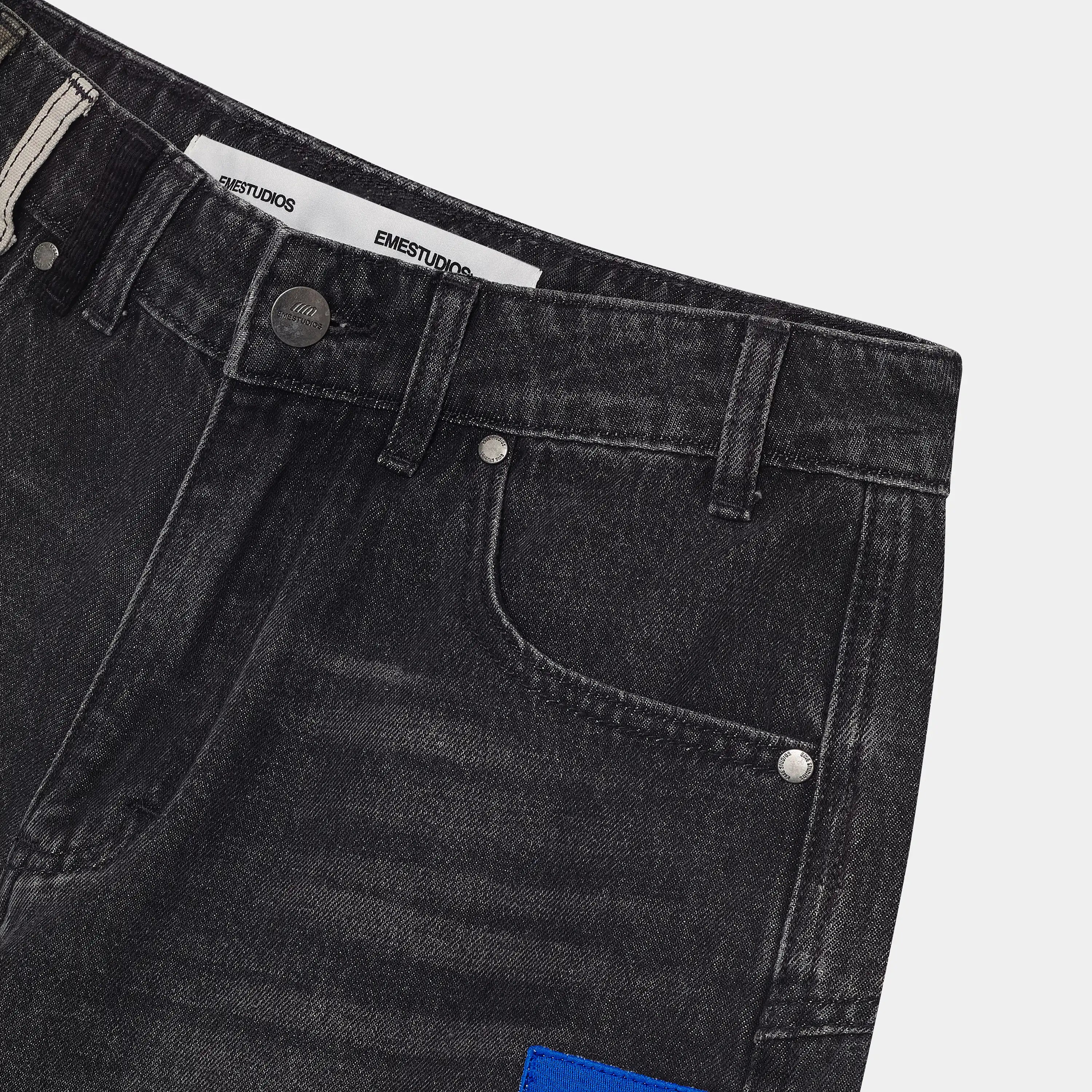 Rough Shadow Denim Pants Pants Eme Studios