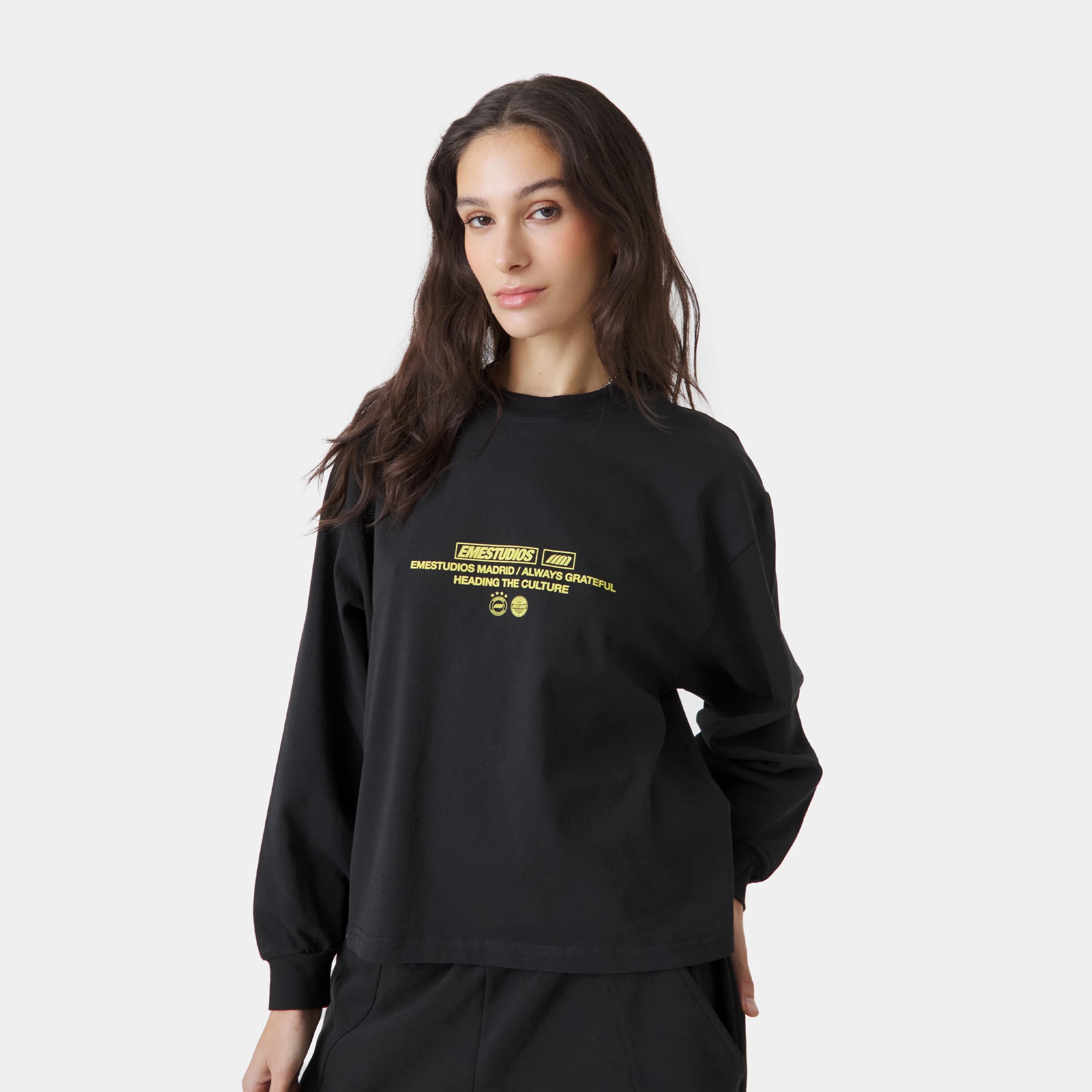 Heading Shadow Long Sleeve T-shirts Eme Studios