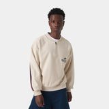 Vanguard Off Sand Half Zip Sweatshirts Eme Studios