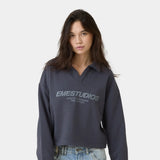 Playtime Ombre Blue Polo Sweatshirts Eme Studios
