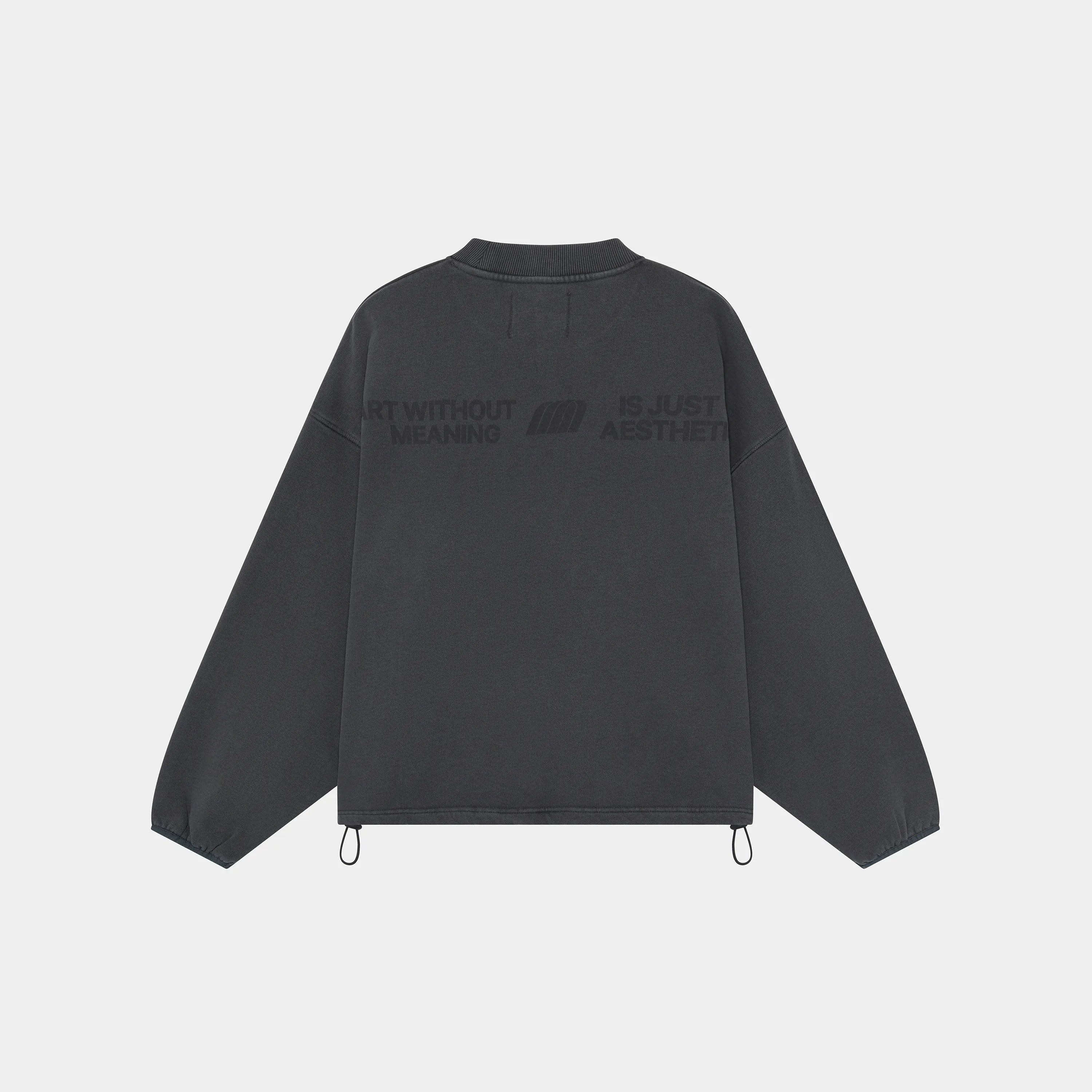 AGs Shadow Baggy Mockneck Crewneck eme