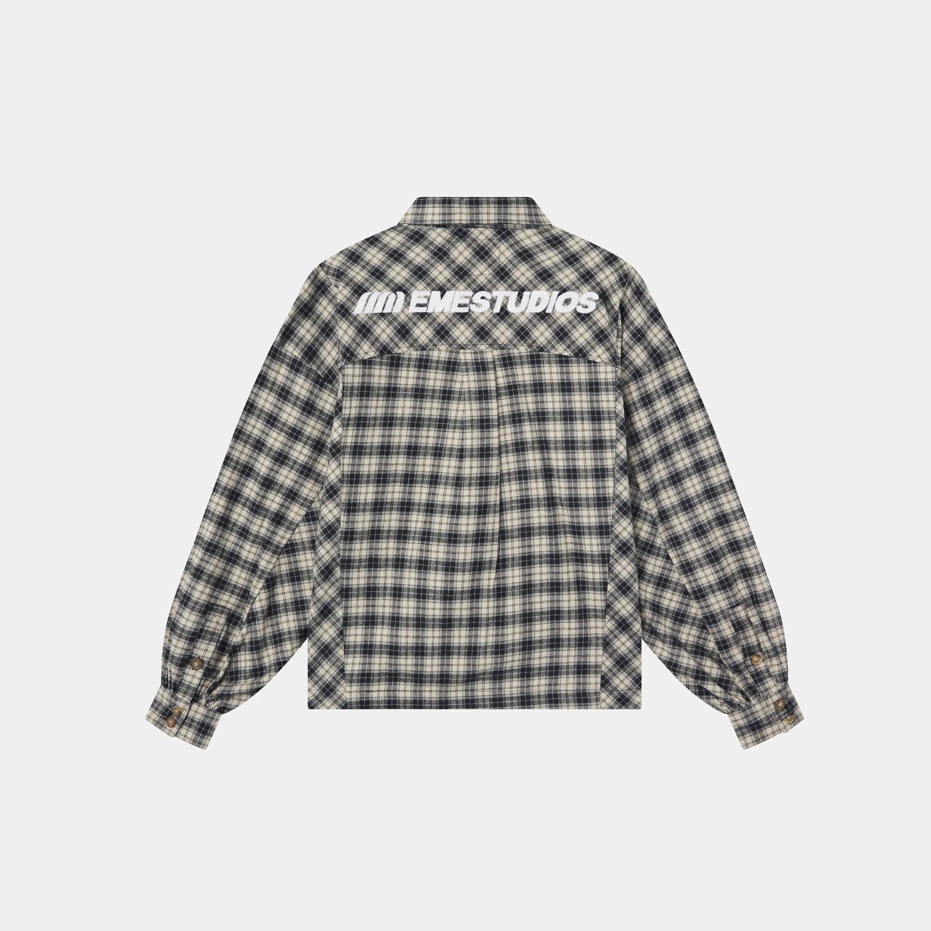 Fitz Popover Chocolate Shirt Shirts Eme Studios