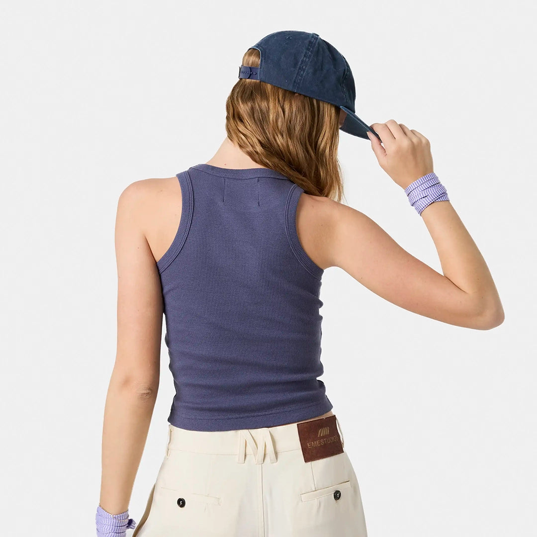 Tank Top Navy Woman T-shirts eme