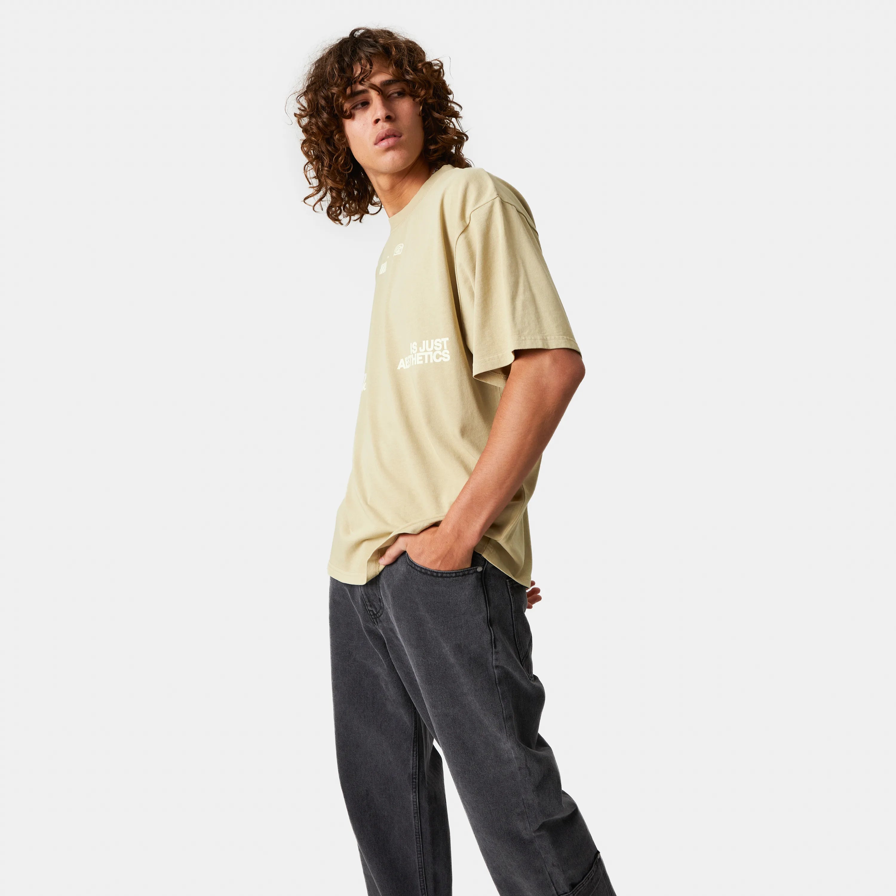 Closing Moss Oversized Tee Camiseta eme   