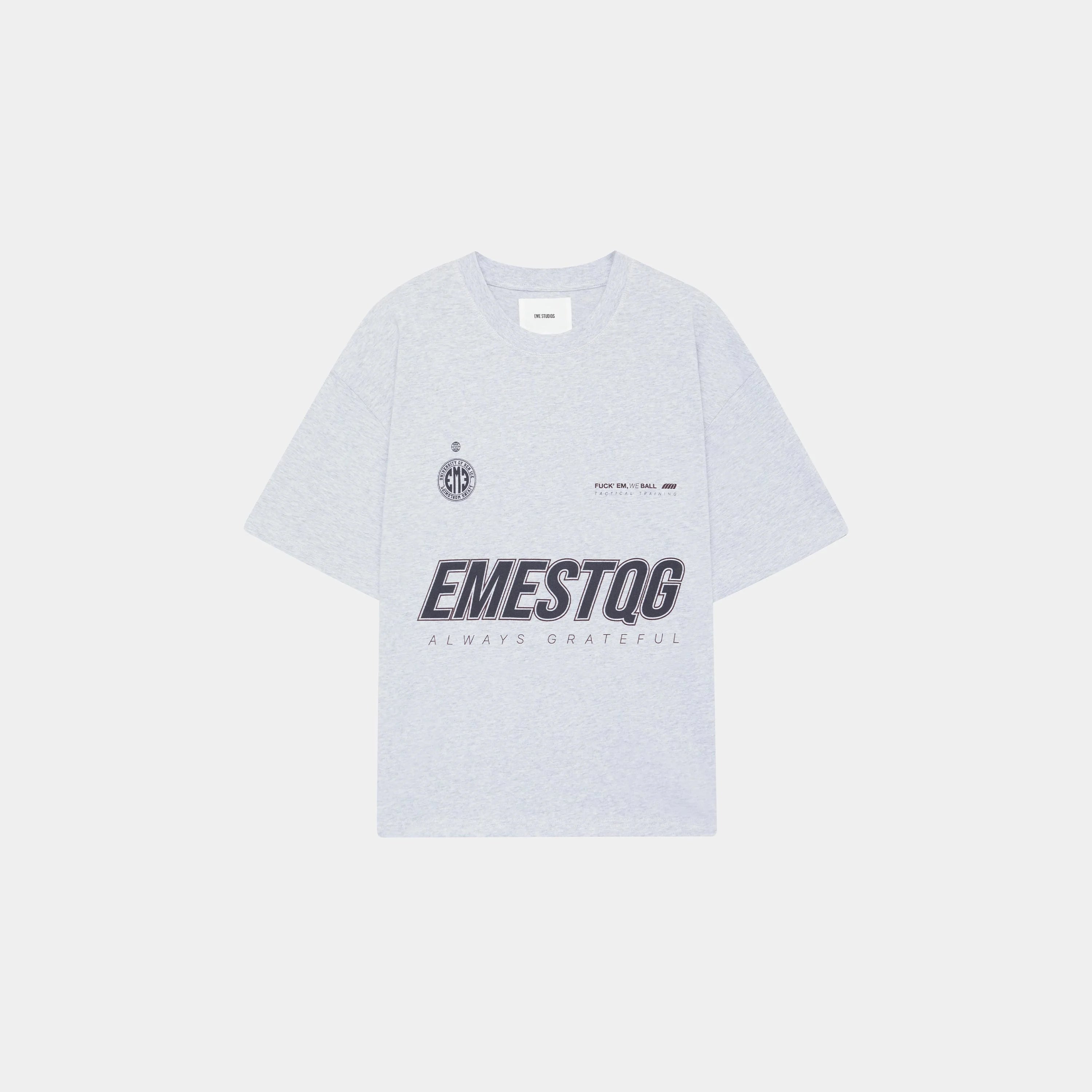 Tactical Heather Oversized Tee