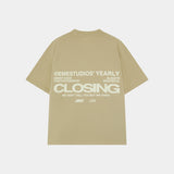 Closing Moss Oversized Tee Camiseta eme   