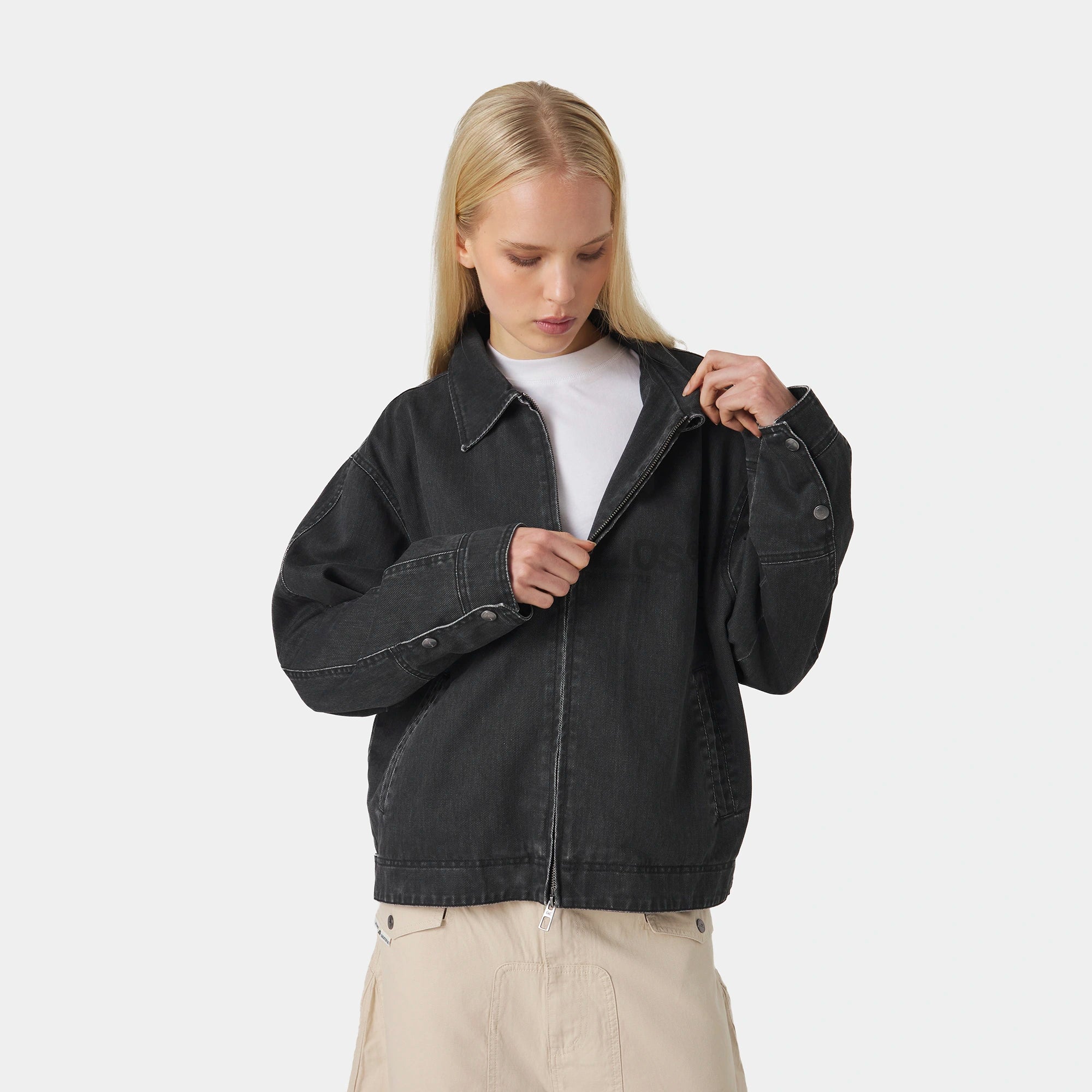 Metro Black Workwear Jacket Outerwear Eme Studios