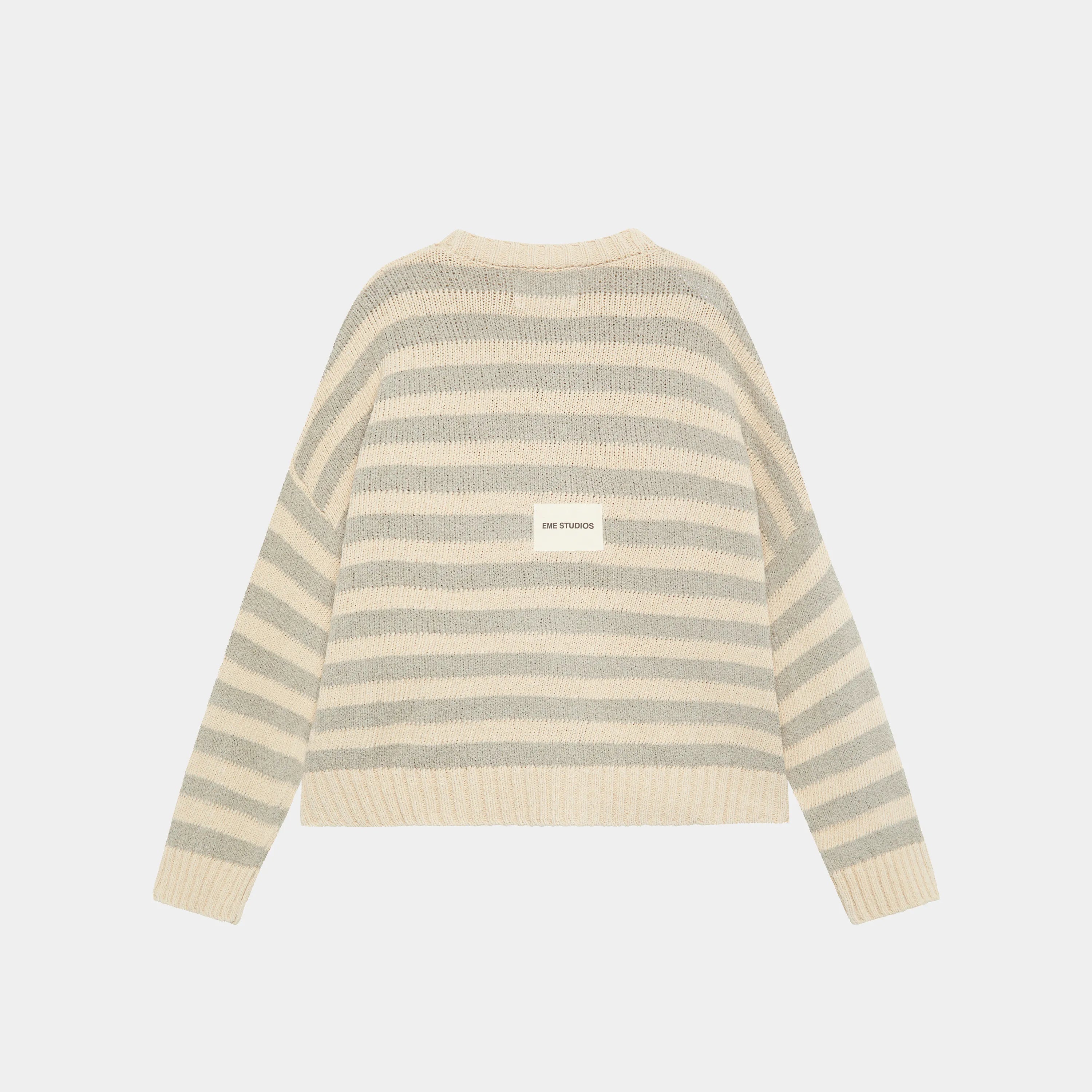 Curlow Stripped Knit Knit eme