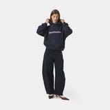 Box Navy Oversized Hoodie Hoodies eme