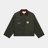 Ethos Waxed Forest Hunt Boxy Jacket Jacket eme