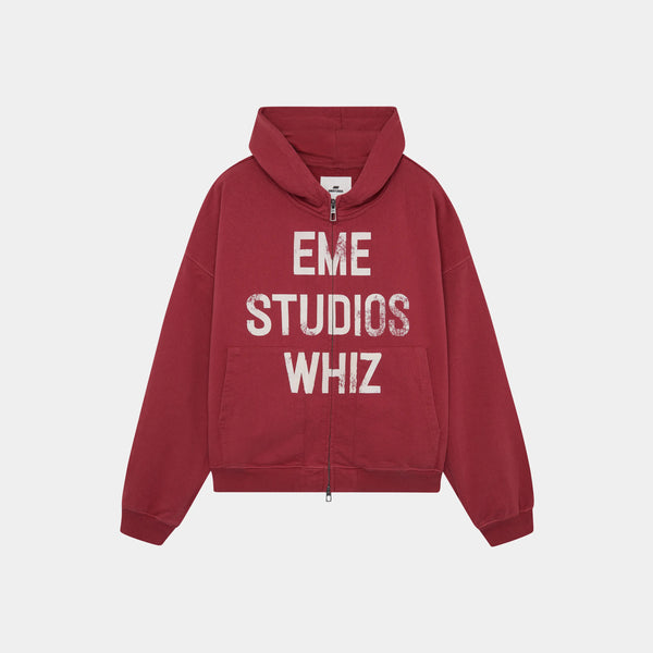 Gravel Rouge Full Zip Hoodie eme   