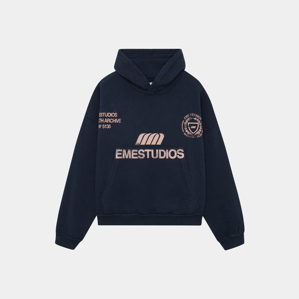 Stealth Navy Oversized Hoodie Hoodie eme