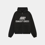 Stealth Shadow Oversized Full Zip Hoodie eme