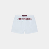Lucky Striped Boxer Burgundy Underwear Eme Studios