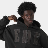 Desire Black Full Zip Hoodies Eme Studios