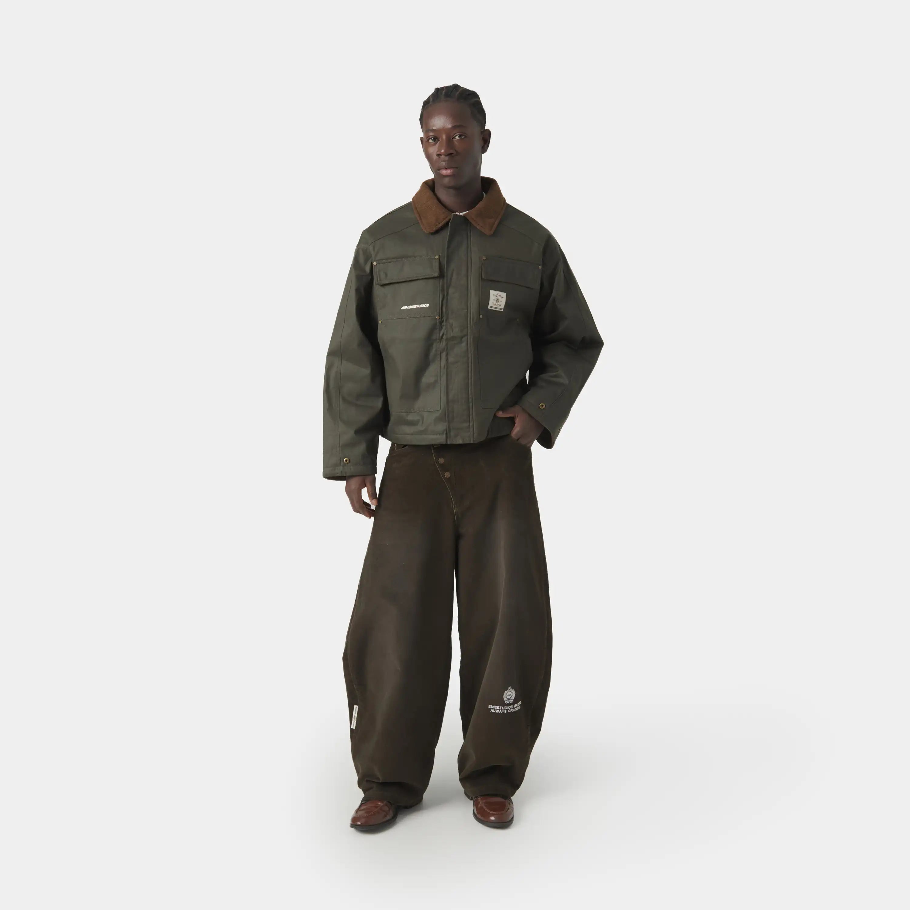 Ethos Forest Boxy Jacket Outerwear eme