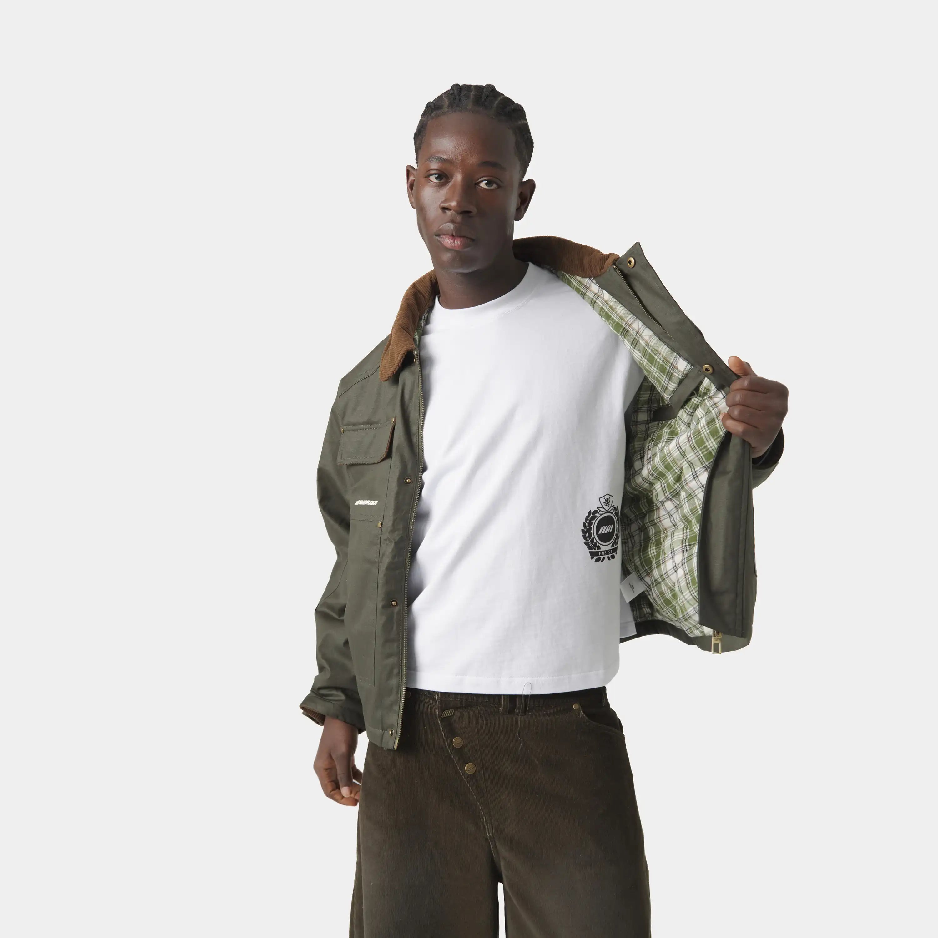 Ethos Forest Boxy Jacket Outerwear eme