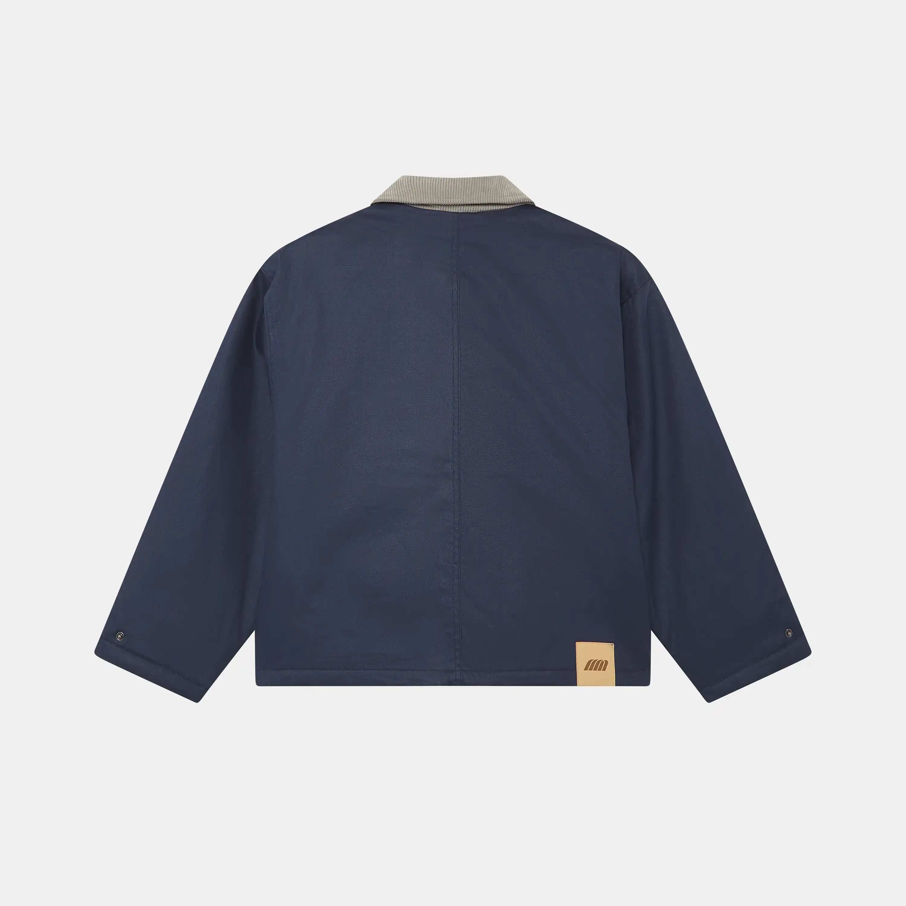 Ethos Navy Boxy Jacket Outerwear eme