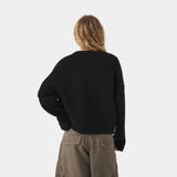 Metro Black Knit Sweater Knitwear Eme Studios