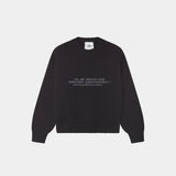 Metro Black Knit Sweater Knitwear Eme Studios