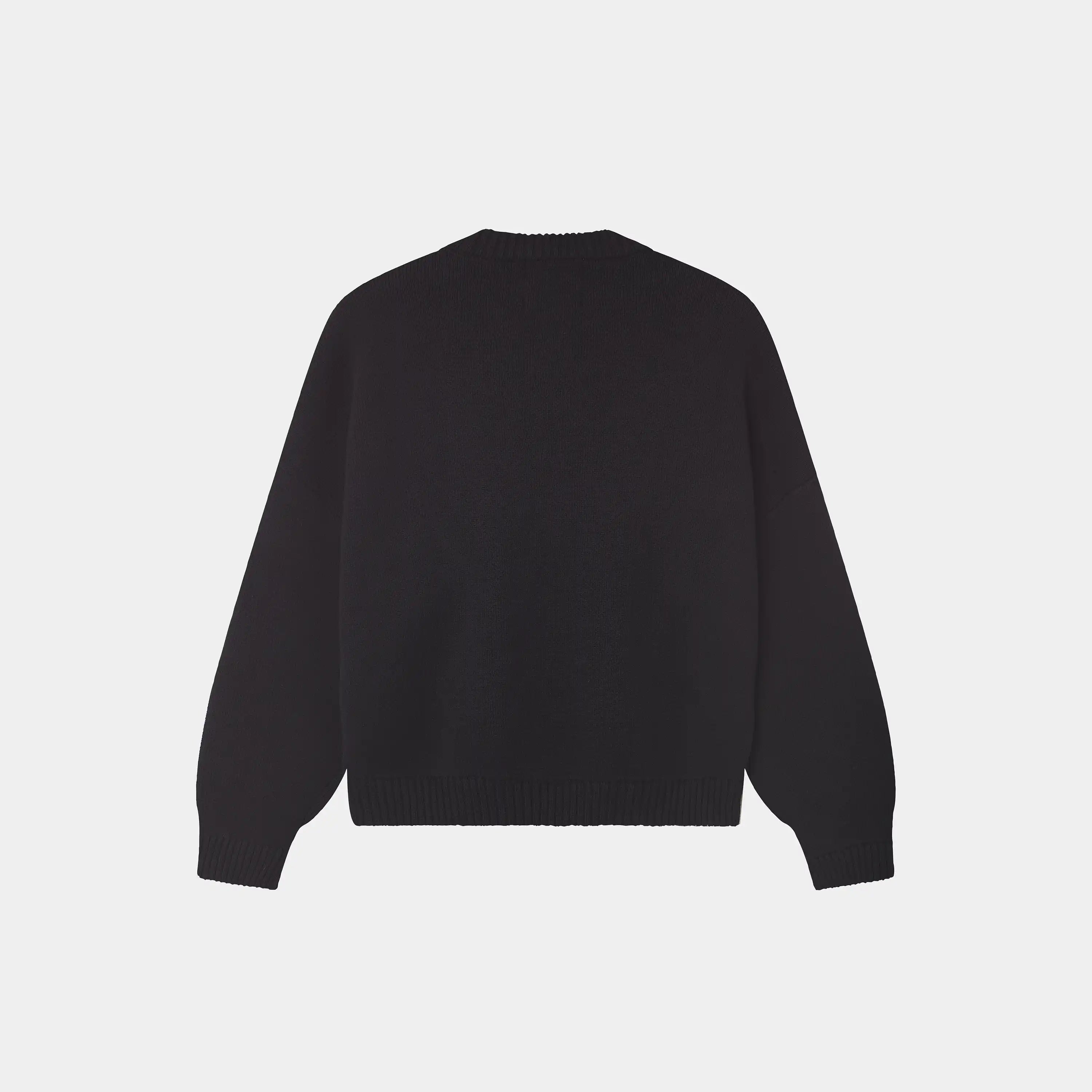 Metro Black Knit Sweater Knitwear Eme Studios