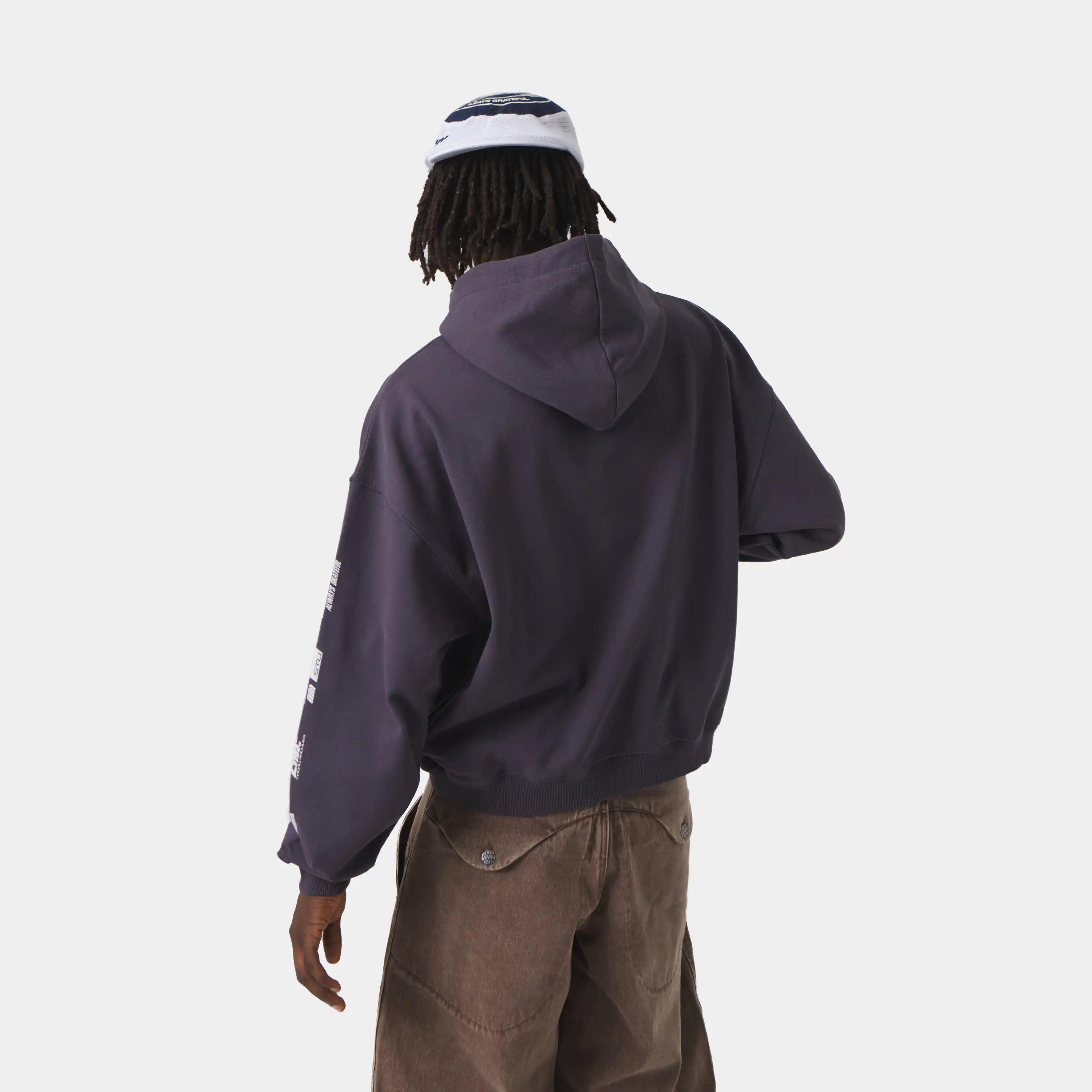 Four Hit Night Sky Oversized Hoodie Hoodies Eme Studios