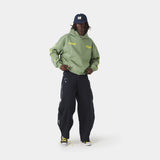 Four Hit Green Oversized Hoodie Hoodies Eme Studios