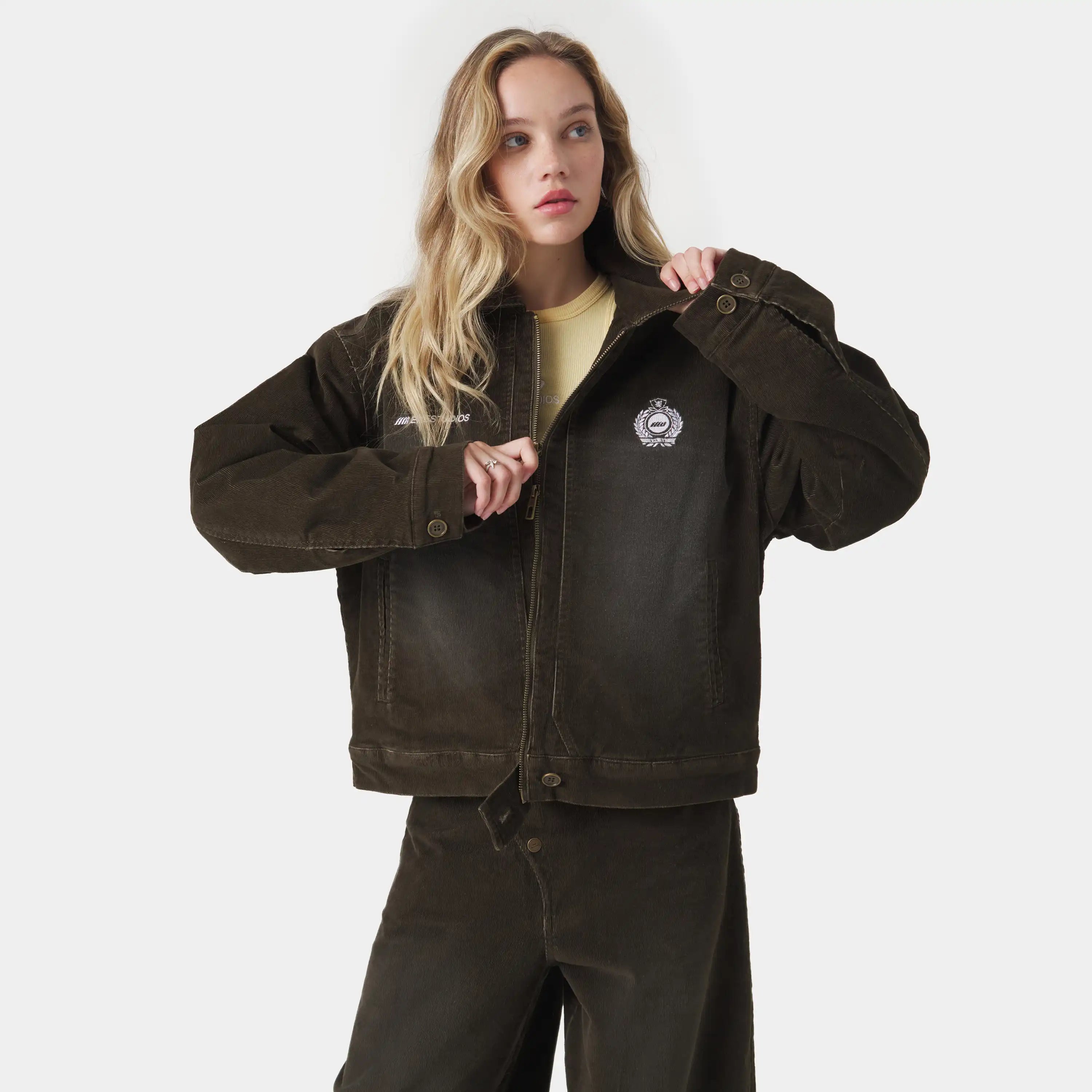 Core Corduroy Forest Jacket Outerwear Eme Studios