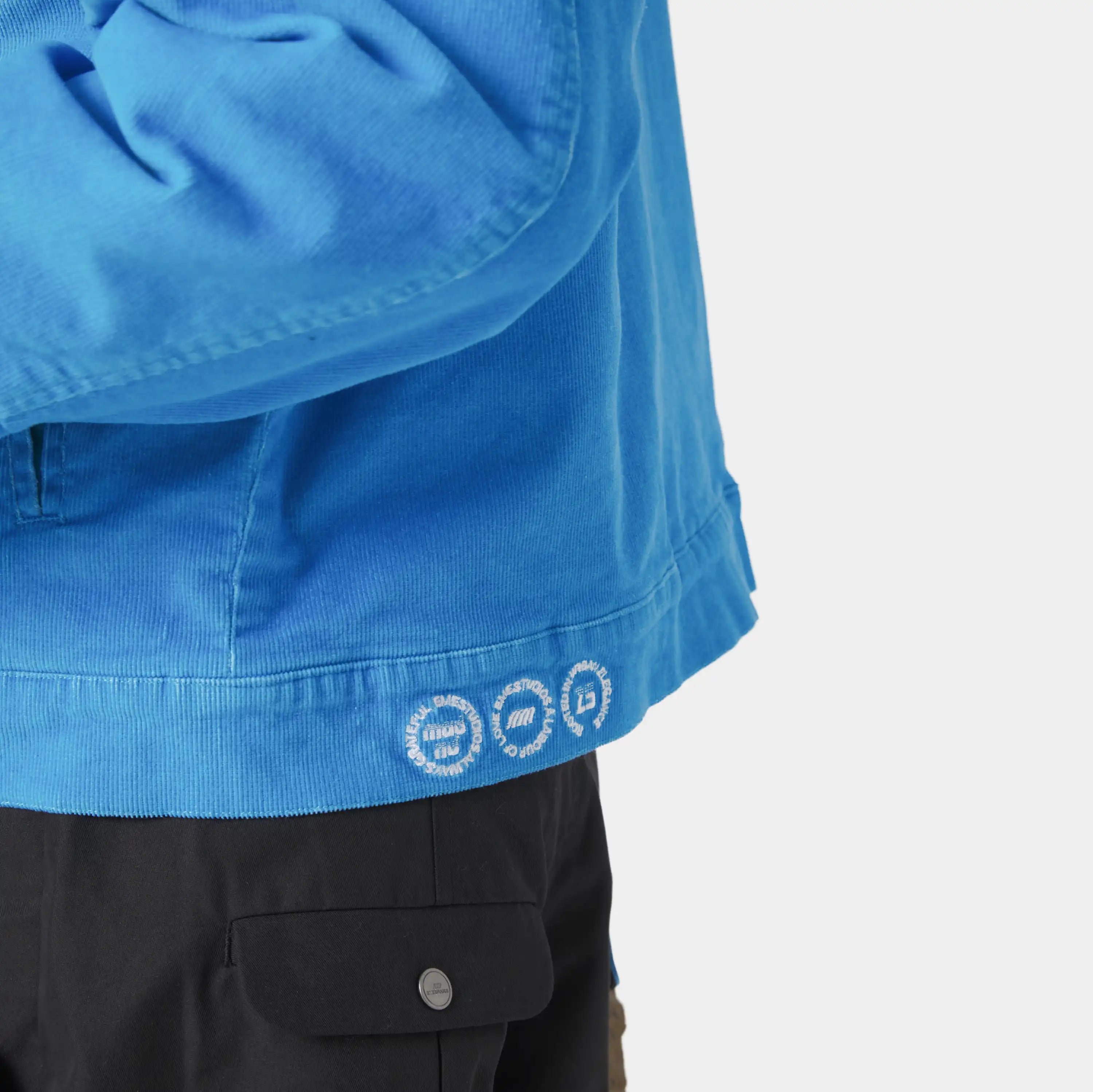 Core Corduroy Cobalt Jacket Outerwear Eme Studios