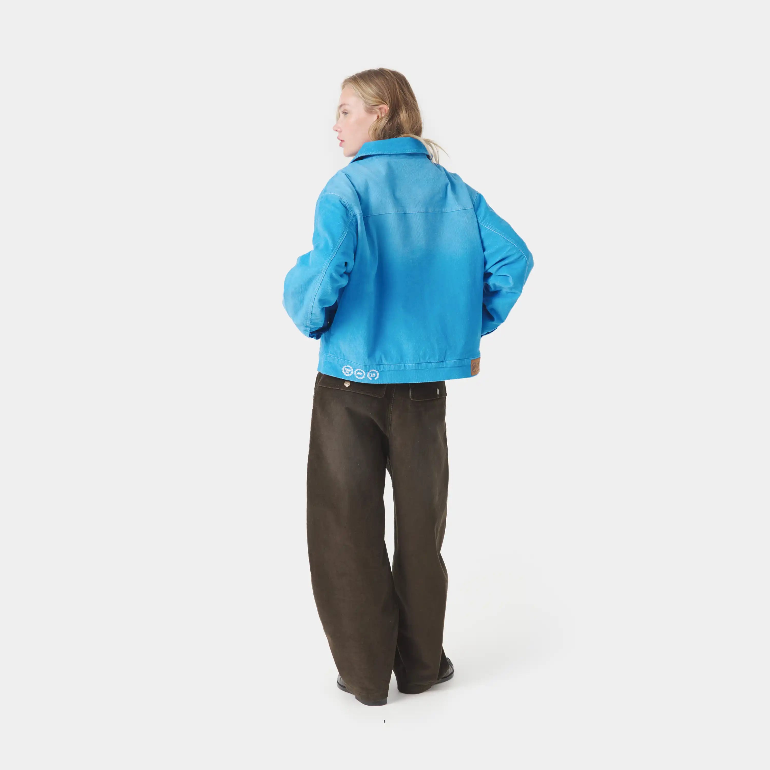 Core Corduroy Cobalt Jacket Outerwear Eme Studios