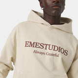 Studio Fog Sand Oversized Hoodie Hoodies Eme Studios